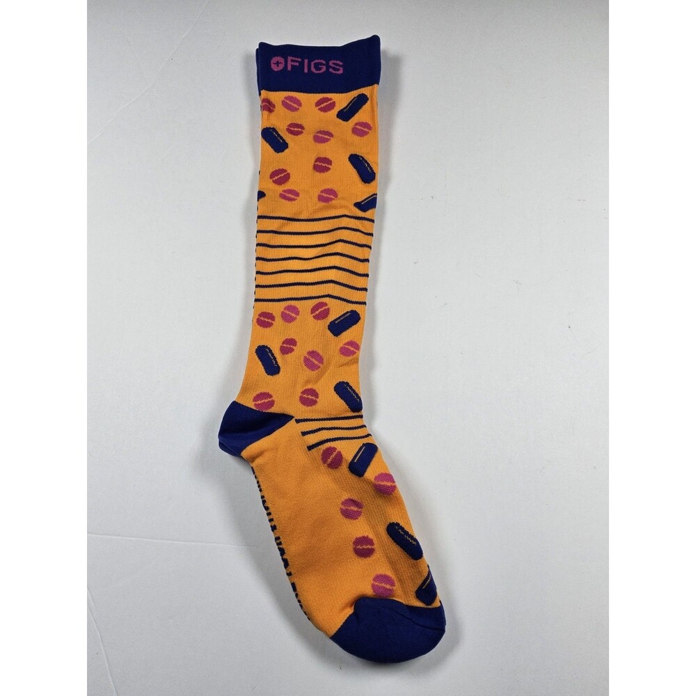FIGS Compression Take Your Vitamins Nurse Medical Socks Size S